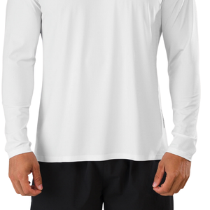 Chemise de performance extensible à manches longues pour homme, haut athlétique léger pour la course à pied, l'entraînement, les vêtements de sport - Product Image 6