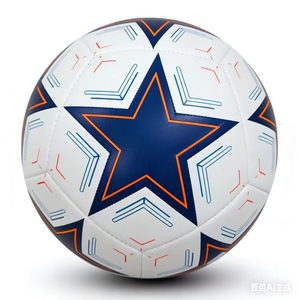 Diseño de Logotipo Personalizado, Balón de Fútbol de Entrenamiento Profesional de PU Ligero y de Alta Calidad, Directo de Fábrica, Precio Razonable - Product Image 5