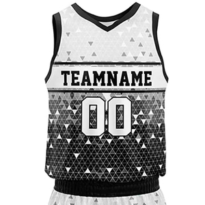 Pakistan Custom Made Sleeveless Mesh Basketball Uniforms with Front Logo V-neck Summer Breathable High Quality - Product Image 4