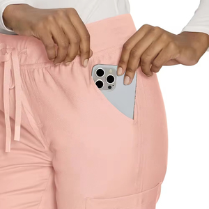 Pantalon de travail athlétique pour femme, pantalon de jogging médical, pantalon de travail pour infirmières avec poches - Product Image 3