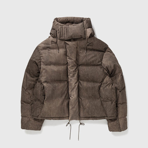 Veste matelassée en nylon pour homme, veste matelassée en coton pour homme, veste matelassée urbaine pour homme pour les marques de streetwear personnalisées - Product Image 4