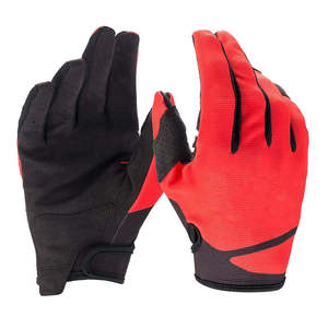 Gants de motocross respirants et antidérapants à doigts entiers, design personnalisé, pour motards, avec sangle de poignet réglable, pour l'extérieur - Product Image 4