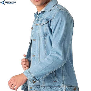 เสื้อแจ็คเก็ตยีนส์ผู้ชายสไตล์คลาสสิก ลำลอง วินเทจ ทันสมัย สตรีทแวร์ ใส่สบาย ใช้ได้ทุกวัน - Product Image 2