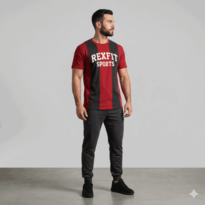 T-shirts pour hommes à prix abordable, personnalisables en polyester, pour le sport et la course, à séchage rapide, par sublimation - Product Image 1