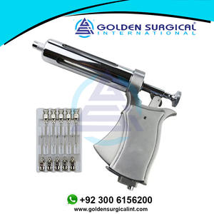 Jeringa Veterinaria Semiautomática Ajustable de 50 ml, Inyección Automática de Metal para Caballos, Ovejas, Ganado Vacuno, Cerdos y Otros Animales - Product Image 2