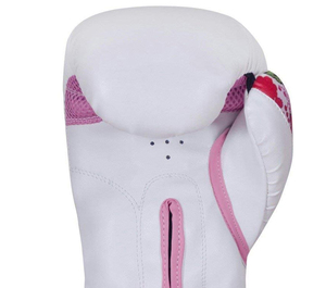 Premium Selling Boxer Hand Protective Boxing Competition Gloves Customized Floral Design Boxing Glove With Adjustable <b>Straps</b> - Product Image 6