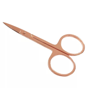 Premium <b>Mirror</b> Polished Stainless Steel Curved Blade Sharp Tip Cuticle Beauty Pedicure Scissors for Wholesale Prices - Product Image 5