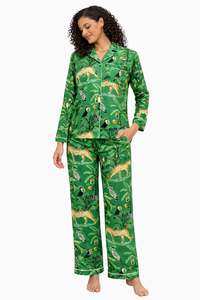 Set Casual Sleepwear Lounge Set Women Summer Night Suit Breathable - Product Image 3