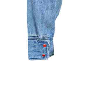 Nueva Chaqueta de Mezclilla Personalizada para Hombre, Bordada, Cómoda, con Estampados Florales, Manga Larga, Estilo Casual Vintage - Product Image 5