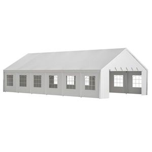 Carpa Resistente para Bodas y Fiestas de 20x40 Pies con Paredes Laterales Extraíbles y 3 Bolsas de Transporte, Gazebo con Toldo para Eventos Grandes al Aire Libre - Product Image 1