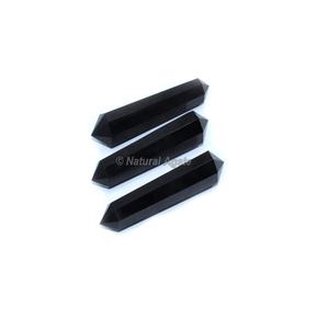 Venta al por mayor caoba obsidiana doble punto terminado cristal lápiz estrella calidad para curación y fabricación de joyas - Product Image 5