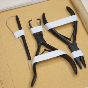 Kit professionnel de pinces pour extensions de cheveux, pour pose de mèches à la kératine, installation d'extensions, entretien en salon - Product Image 5