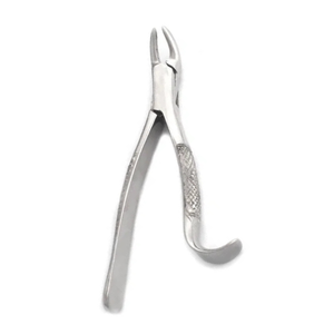 Forceps d'extraction dentaire # 83 Mâchoires dentées manuelles, poignée ergonomique, instrument d'extraction des dents supérieures et inférieures en acier inoxydable - Product Image 2