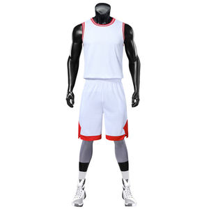 Uniformes de baloncesto al por mayor, uniformes de baloncesto de calidad para exportación, uniformes de baloncesto de verano para hombre, conjunto de uniforme de baloncesto personalizado de malla térmica - Product Image 5