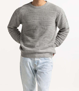 Summer Top <b>Men's</b> <b>Long</b> Sleeve <b>Cardigan</b>-Fashionable Covered Button Closure Lightweight Breathable Nylon/Acrylic - Product Image 4