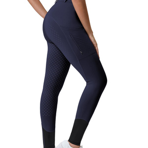 Leggings de equitación de poliéster personalizados para mujer, pantalones de montar a caballo, ropa ecuestre, superventas - Product Image 2
