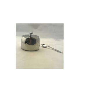 Premium Quality Stainless Steel Salt Bowl <b>Container</b> Jar for Modern Design Steel Sugar Bowl for Manufacture From India - Product Image 3