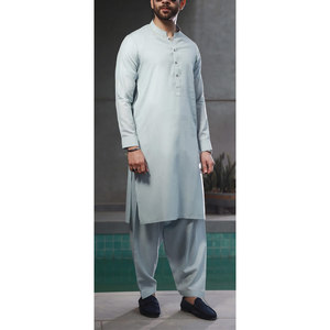 Shalwar Kameez pour homme de haute qualité et tendance pour mariage, fabriqué en usine, vêtements ethniques décontractés, coton pakistanais, bandhgala réversible - Product Image 1