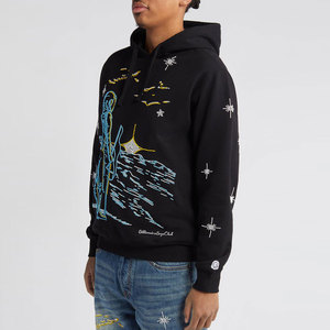 Sweat-shirts à capuche pour hommes, bon marché, d'hiver, avec logo personnalisé, vierges, épais, unis, oversize, vente en gros - Product Image 6