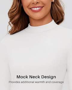 Ensemble de sous-vêtements personnalisés pour femmes, sous-vêtements de ski pour sports d'hiver, sous-vêtements thermiques à fermeture éclair pour femmes, caleçons longs pour sports d'hiver - Product Image 3