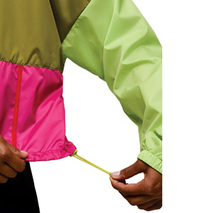 Chaqueta Corta Estilo Y2K para Mujer, Chaqueta Cortavientos con Bloques de Color, Chaqueta Ligera con Capucha para Hombre, Estilo Urbano, con Cierre, Impermeable - Product Image 5