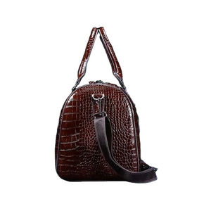 Bolsa de Gimnasio Unisex 2026, Nueva, de Cuero Vacuno Genuino, Resistente al Agua, Gran Capacidad, con Forro de Poliéster - Product Image 3