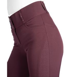 Pantalones de mujer ecuestres de alta calidad, ropa personalizada elástica de 4 vías, pantalones de montar a caballo al por mayor a granel - Product Image 1