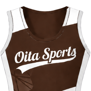 <b>Chocolate</b> Brown <b>Football</b> Jersey Sleeveless Sports Uniform Team Training Wear Custom Apparel Performance Clothing - Product Image 3