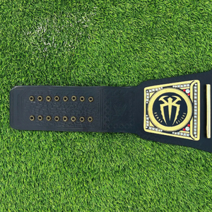 Cinturón de Campeonato de Lucha Libre Ultra Auténtico e Indiscutible con Acabado Espejo de Alto Brillo R-O-M-A-N R-E-I-G-N-S - Product Image 3