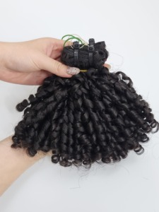 Dream Hair T01 Cabello Virgen Vietnamita, Trama Doble a Máquina, Súper Doble Trama, Paquete de 100g, 30 Pulgadas, Clip-in, 8 Pulgadas, Permanente - Product Image 4