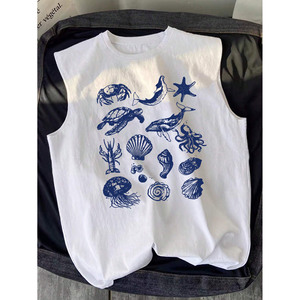 Unisex Adult Tank Tops-Nylon/Cashmere Blend Breathable & Quick Dry High/Sweetheart Necklines Full Sleeves Summer/Autumn Fashion - Product Image 1