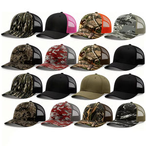 Gorras Trucker Personalizadas con Estampado Completo, 100% Algodón, 5 Paneles, Visera Plana, Estructuradas, de Malla, Estilo Hip Hop, con Cierre a Presión, para Hombre - Product Image 3