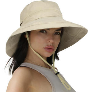 Chapeau Bob Décontracté en Tissu Doux avec Logo Personnalisé pour l'Été, la Pêche, les Voyages et la Mode Urbaine - Product Image 1
