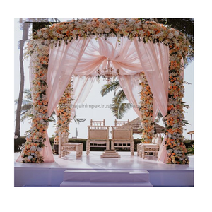 Traditional Colourful Durable Fiber Reinforced Plastic <b>Wedding</b> Mandap - Product Image 1