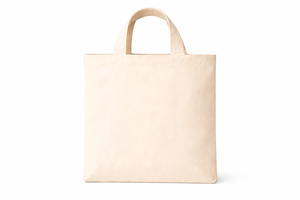 กระเป๋าผ้าแคนวาส AMANI พรีเมียม 300gsm ขนาด 12x13x4 นิ้ว ซักได้ ลายพิมพ์นามธรรมสีดำเรียบง่าย เป็นมิตรกับสิ่งแวดล้อม ใช้ซ้ำได้ ปรับแต่งได้ - Product Image 3