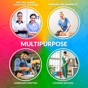 Confezione 1000 bianco monouso da 21 pollici in Nylon per capelli per cucina Food Service medico Unisex elastico bordo cappuccio chirurgico - Product Image 6