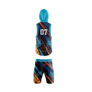 Ensemble Maillot et Short de Football Personnalisé Premium 7v7 pour Hommes – Sublimé, Manches Courtes, Respirant, Séchage Rapide - Product Image 3