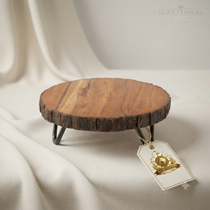 Sous-plat rond en bois sculpté Arbre de Vie, avec découpe complexe, marque Skies Traders, support pour plat chaud, dessous de plat en bois - Product Image 4