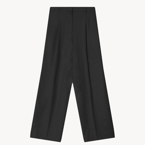 Pantalones Casuales de Moda Personalizados, Transpirables, Holgados, de Pierna Ancha, Cintura Elástica, de Lino y Algodón para Mujer - Product Image 2