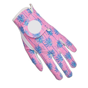 Gant de golf respirant, léger, antidérapant, avec logo ou couleurs personnalisés, pour golfeurs professionnels, homme gaucher, en cuir Cabretta durable. - Product Image 1