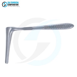 Spéculum nasal Killian manuel en acier inoxydable durable, outil chirurgical ORL réutilisable, conçu pour une inspection nasale fiable - Product Image 2