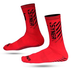 Calcetines deportivos atléticos con logotipo personalizado para hombre, antibacterianos para fútbol y correr, disponibles en diferentes colores - Product Image 4