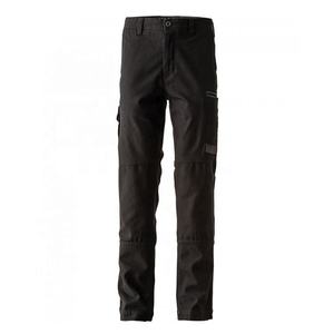 Unisex Lightweight High Visibility Safety Work Cargo Pants Breathable <b>Thermal</b> Industrial Utility <b>Trousers</b> Polyester Canvas Mid - Product Image 5