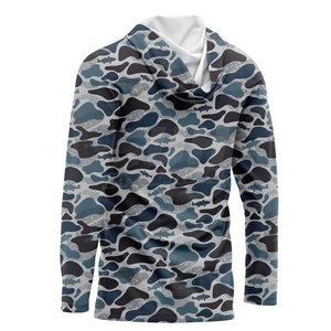 Camisa de Pesca con Capucha de Última Moda, Nuevo Diseño, 100% Poliéster, Ropa Urbana, Logotipo Personalizado Impreso, Precio al por Mayor, UPF 50, Secado Rápido - Product Image 2