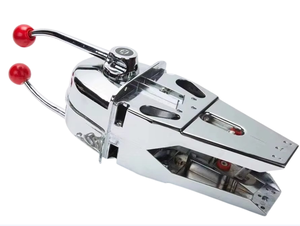 Nouvelle ligne de commande de gaz à poignée simple et double en alliage de zinc américain pour équipement de yacht et de bateau marin - Product Image 2
