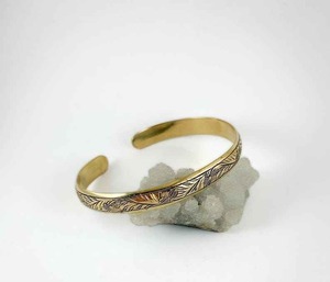 Brazalete de Cobre Sólido Hecho a Mano |   Brazalete de Cobre Puro para Hombre y Mujer, Joyería Curativa - Product Image 5