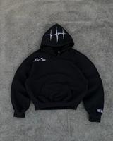 Ensemble de survêtements d'hiver YITE unisexe, streetwear, sweat-shirt ample et pantalon de survêtement, ensemble de survêtement surdimensionné en molleton 100% coton lourd pour hommes