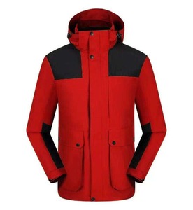 Casual Polyester Waterproof Men's Windbreaker Jackets With Custom Printing Logo Windbreaker For Sport - Product Image 4