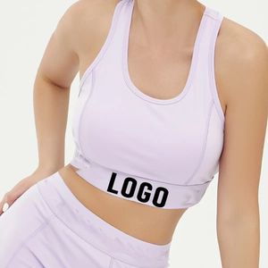 Meilleure vente usine – Soutien-gorge de sport haute intensité pour femme, respirant, tricoté, sans armatures, offrant un excellent maintien - Product Image 3