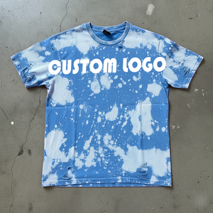 Camiseta Oversize Personalizada con Lavado Ácido y Efecto Desgastado, Diseño Gráfico Vintage Streetwear, 100% Algodón, Estilo Hip Hop, Lavado Monkey, DTG - Product Image 4